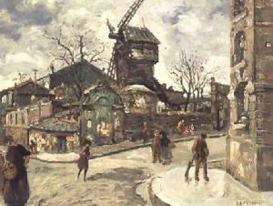 Le Moulin de la Galette by Marcel Leprin
