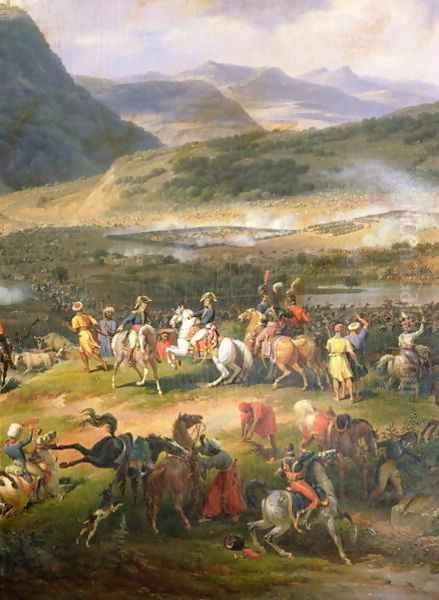 Battle of Mount Thabor 16th April 1799 detail of Napoleon and his Staff 1808 - view 1