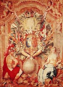 The Portiere of Mars from the Gobelins Workshop by Charles Le Brun