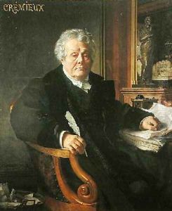 Adolphe Cremieux 1842-1923 by Jean Jules Antoine Lecomte du Nouy