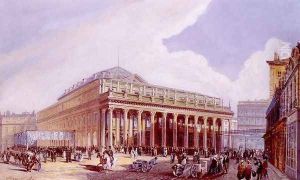 Vue Du Theature De Victor Louis A Bordeaux (View of the Victor Louis Theatre in Bordeaux)