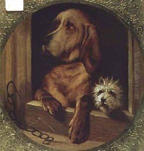A Shared Kennel by Sir Edwin Henry Landseer