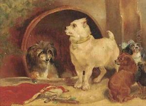 Alexander and Diogenes by Sir Edwin Henry Landseer