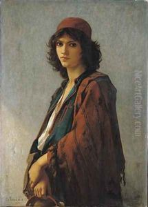 Young Bohemian Serb by Charles Landelle
