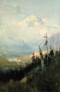 An Autumn Day Mt McKinley by Sidney Laurence