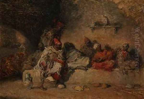 A Group of Moors - view 1