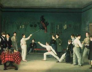 A Fencing Scene