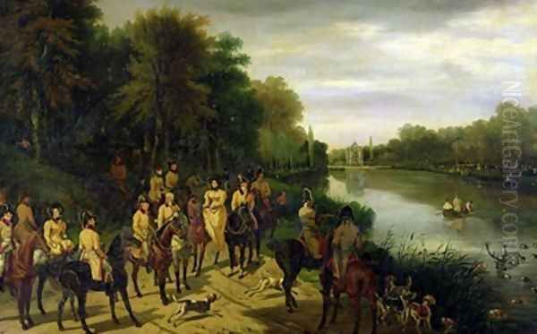 The Hunt at the Ponds - view 1