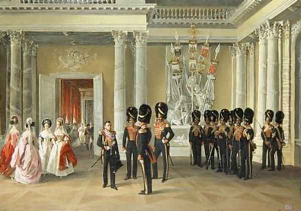 The Heraldic Hall in the Winter Palace St Petersburg - view 1
