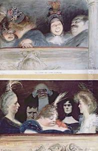 Merriment and Boredom by Charles Leandre