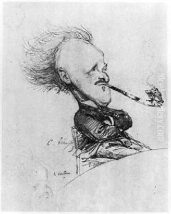 Paul Ferdinand Gachet 1862-1930 by Charles Leandre
