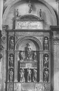 Monument of Pietro Mocenigo [detail #1] by Pietro Lombardo