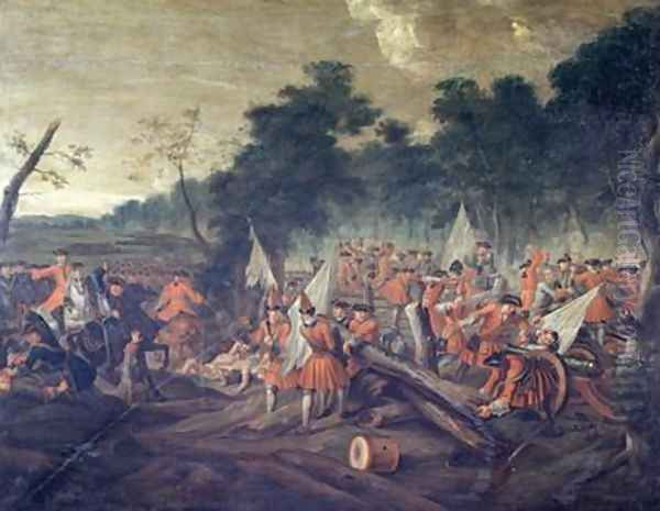 The Battle of Malplaquet - view 1