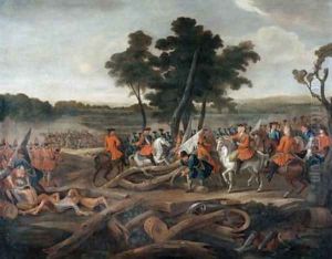 The Battle of Malplaquet 2 by Louis Laguerre