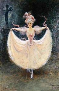 La Danseuse 1894 by Henry (Hal) Stephen Ludlow