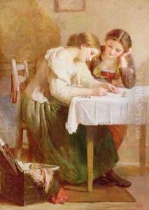 The Love Letter by Henry Le Jeune