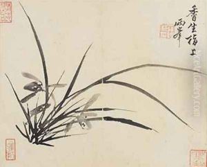 Landscapes Flowers and Birds Orchid Qing Dynasty 1780 2 Landscapes Flowers and Birds Orchid Qing Dynasty 1780 2