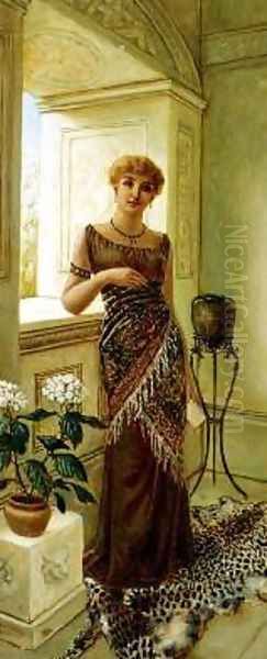 Classical Woman by a Window 1881 - view 1