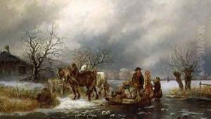 The Frozen River by Alexis de Leeuw