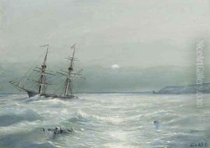 Shipping in a storm by Lef Feliksovich Lagorio