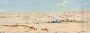 The Ramaseum, Thebes by Augustus Osborne Lamplough