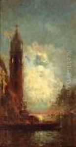 Vue De Venise by Henri Duvieux