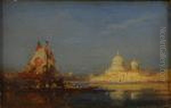 Gondoles Et Voiliers Pres De La Salute - view 1