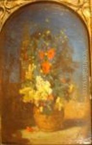 Bouquet De Fleurs Des Champs Dans Une Potiche
