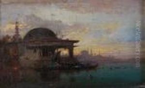 Vue D'istanbul by Henri Duvieux