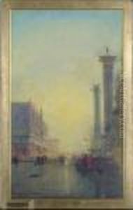 View Of The Doge's Palace, Venice by Henri Duvieux