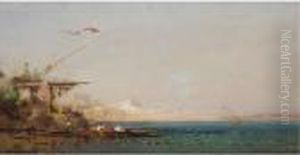 The Port Of Istanbul by Henri Duvieux
