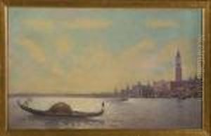 View Of Venice by Henri Duvieux