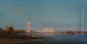 A View Of Venice by Henri Duvieux