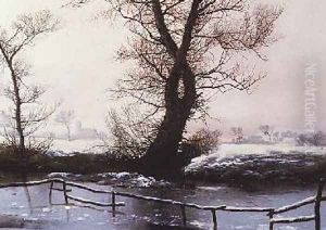 The Frozen Pool by John Berney Ladbrooke