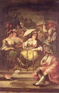 Women on a Balcony 1859