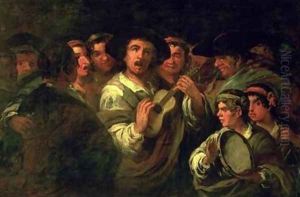 The Serenaders by Eugenio Lucas y Padilla