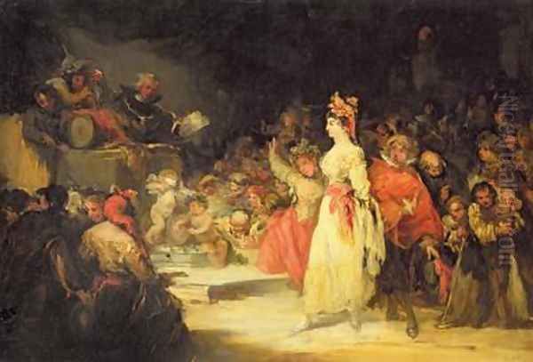 An Actress before the Inquisition - view 1