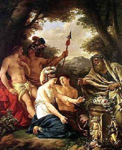 An Ancient Marriage by Jean Jacques II Lagrenee