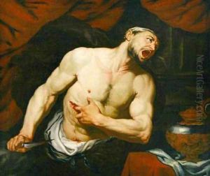 The Death of Cato of Utica by Giambattista Langetti