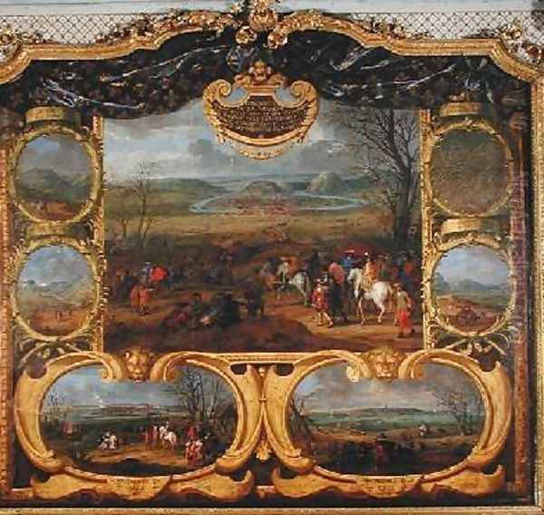 The Conquest of Franche Comte in 1668 - view 1