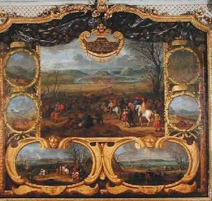 The Conquest of Franche Comte in 1668 by Sauveur Le Conte