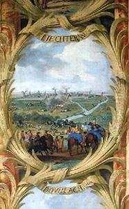 The Battle of Lichtenau in 1644 by Sauveur Le Conte