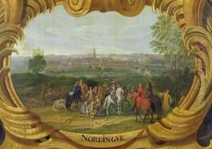 The Battle of Nordlingen by Sauveur Le Conte