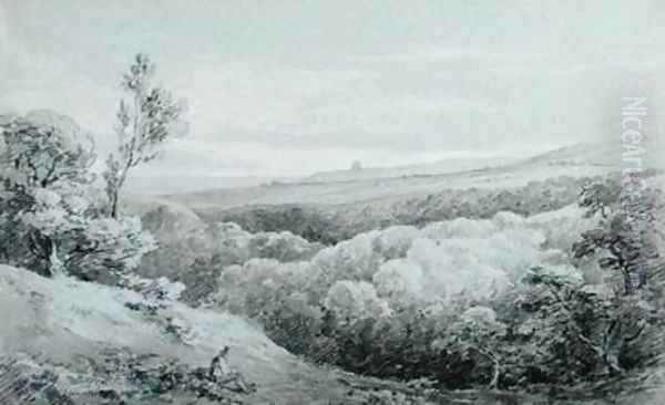 Whitby Abbey from Mulgrave 1814 - view 1