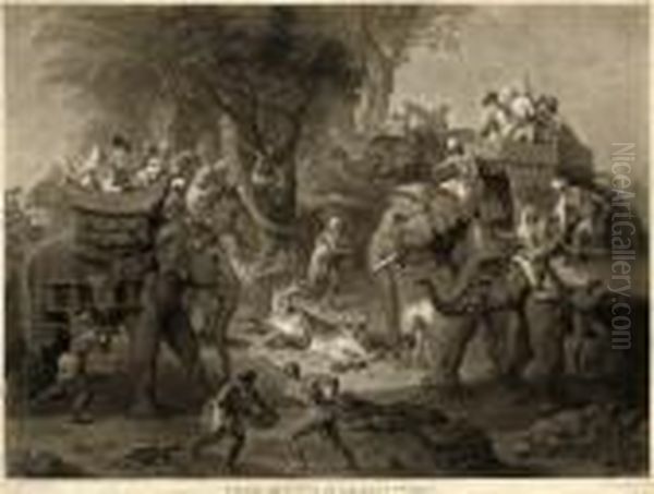 Tiger Hunting In The East Indies - view 1
