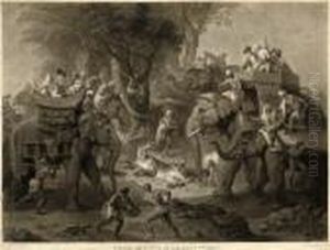 Tiger Hunting In The East Indies by Richard Earlom