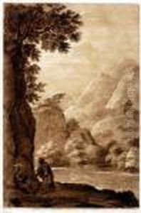 Landschaft Mitder Versuchung Christi by Richard Earlom