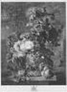 A Flower Piece (le Blanc 55; Wessely 146) by Richard Earlom