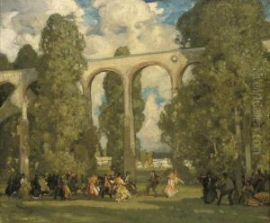Fete Champetre by Sir Alfred East