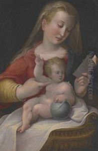 Madonna and Child 1580-85 by Barbara Longhi